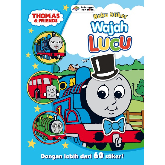 THOMAS & FRIENDS: BK STIKER WAJAH LUCU#