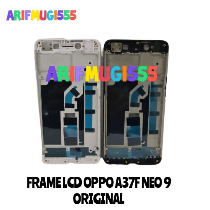 Frame LCD Tulang Tengah Backdoor Oppo A37F Neo 9 Original