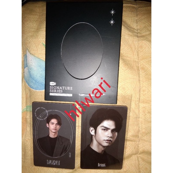 (BACA DESKRIPSI) PHOTOCARD SIGNATURE SERIES BRIGHT BRIGHTWIN GMMTV
