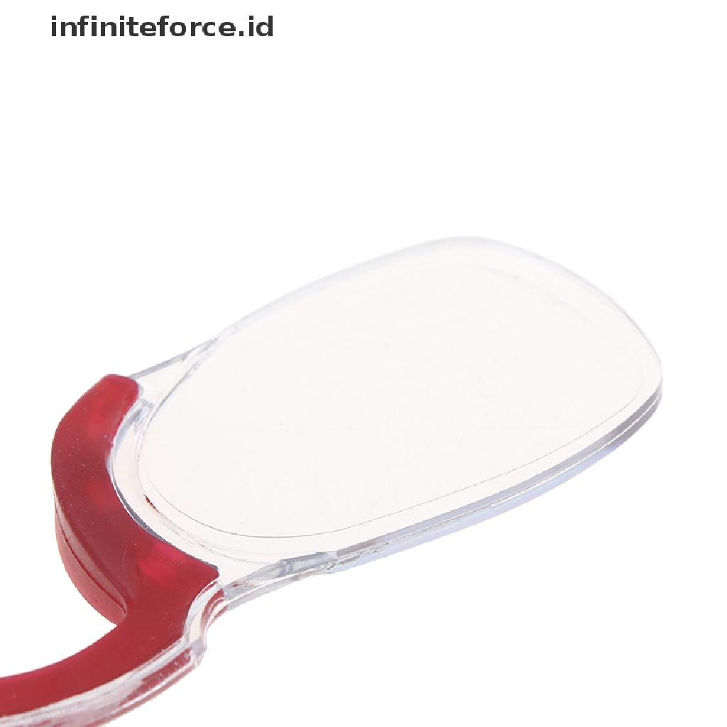 Infiniteforce.id Kacamata Baca Klip Hidung Mini Bahan Silikon Untuk Pria / Wanita