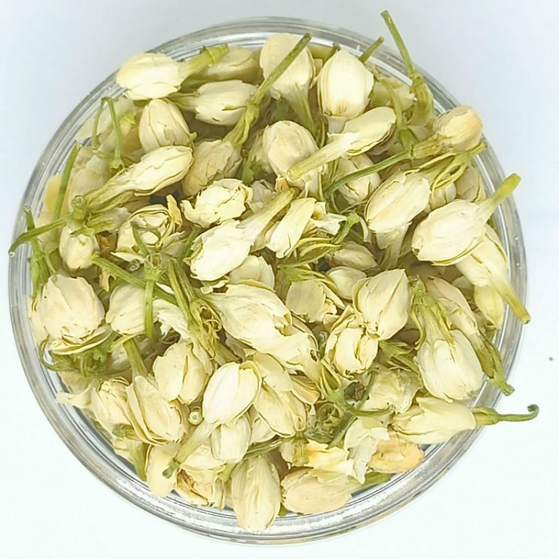 PURE DRIED JASMINE FLOWER TEA TISANE HERBAL DETOX TEH BUNGA