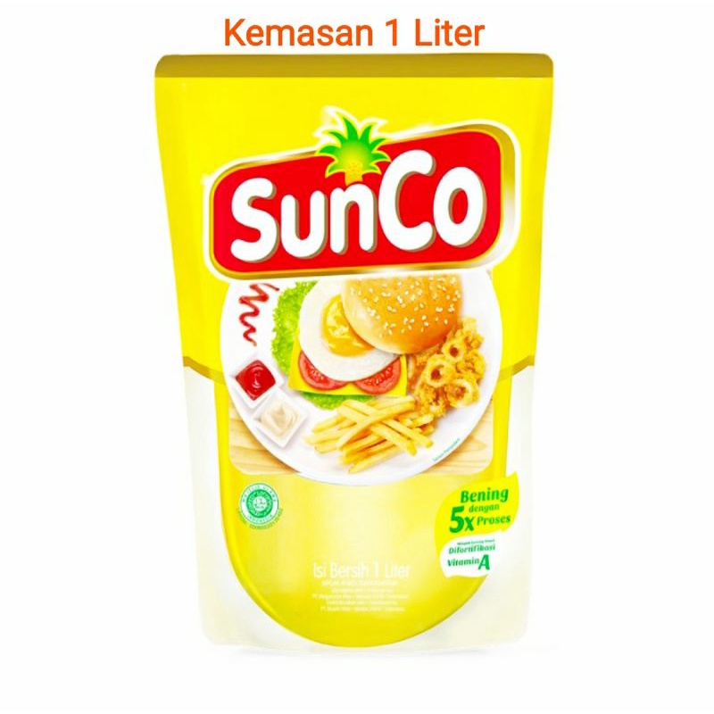 

SunCo Kemasan 1 Liter Bening 5x Proses VITAMIN A