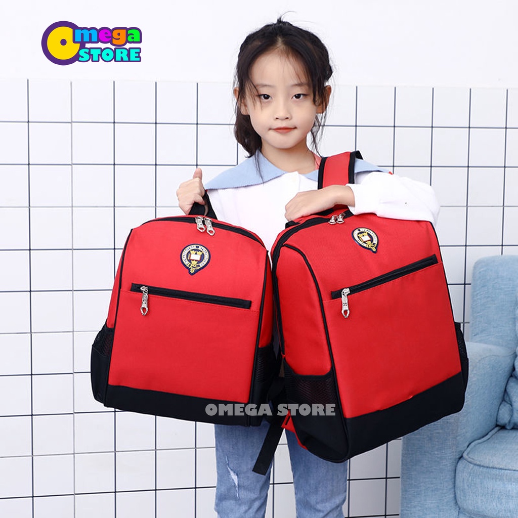 Tas Sekolah Anak Perempuan Anak Laki Laki Backpack Unisex Tas Ransel Anak Bahan Premium - 177