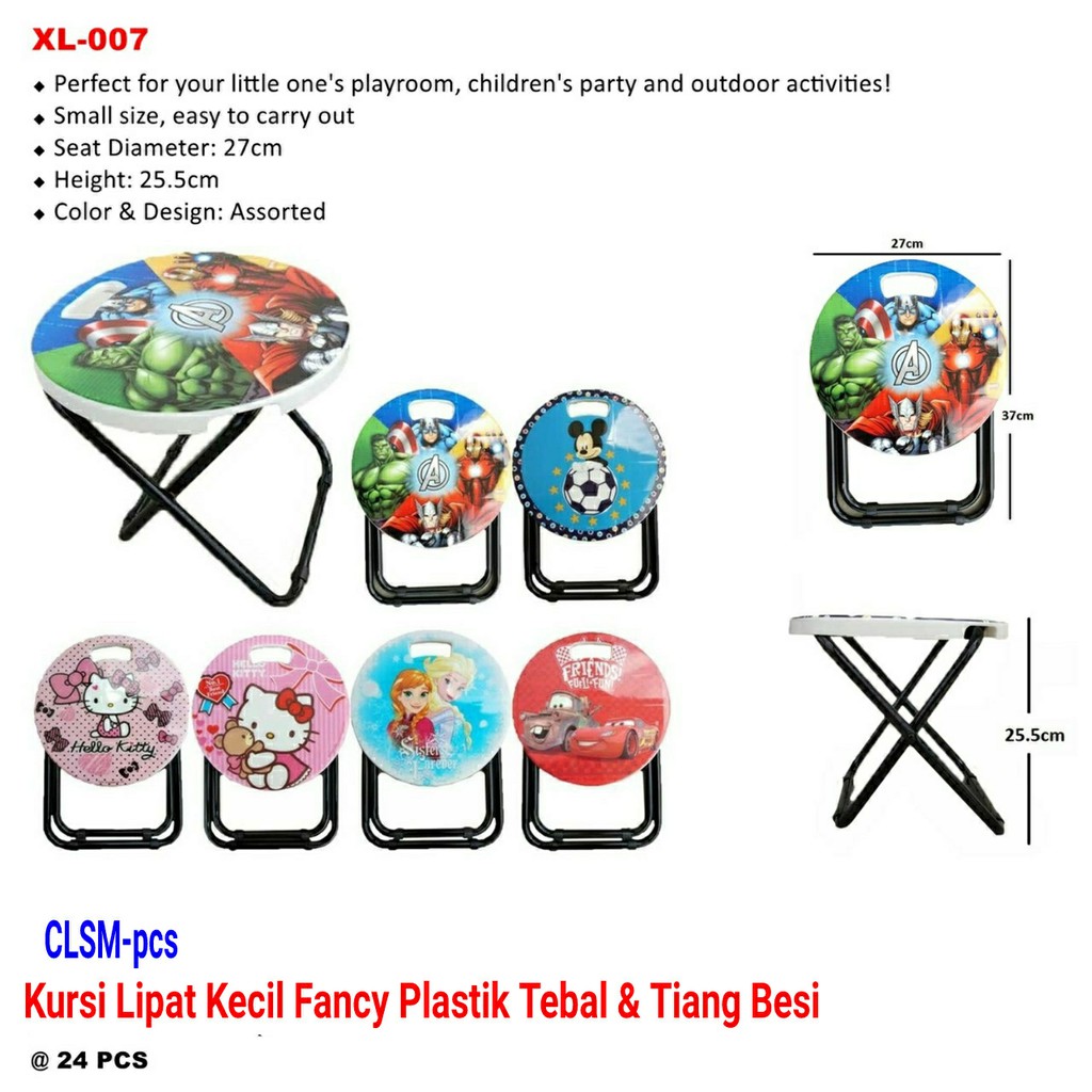 Kursi Lipat anak Dewasa Kursi Lipat Dewasa Anak Kaki Besi Kursi Lipat Portable Krusi Serbaguna
