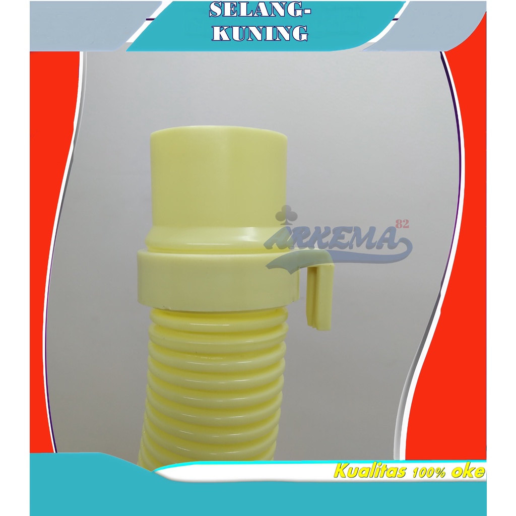SELANG SPIRAL MESIN CUCI 2 TABUNG UMUM / SLANG PEMBUANGAN AIR / BUANGAN MULTI UNIVERSAL ORIGINAL
