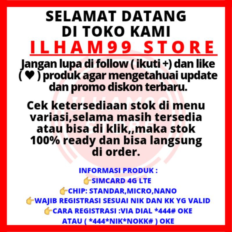 Kartu Perdana Simpati Cantik Telkomsel 4g Lte New Cover