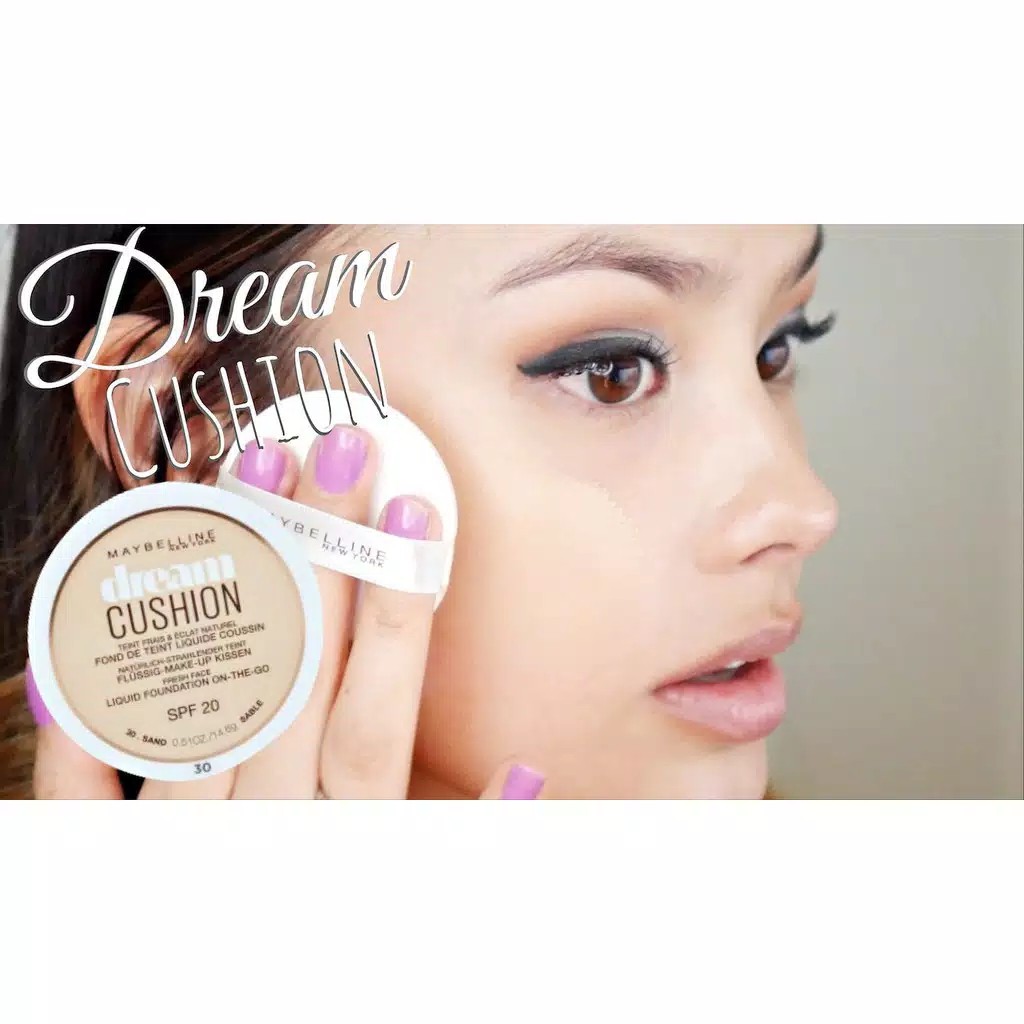 (CYBER) COD TERBARU MAybelline DREAM CUSHION / pigmented/ tahan lama