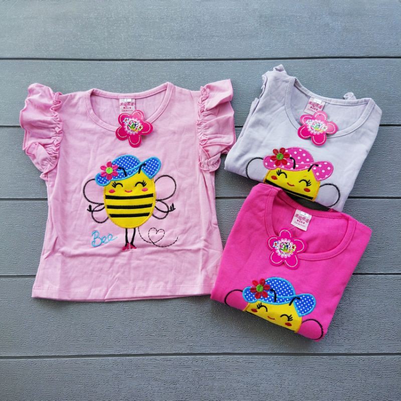 COD Setelan Shen Kids usia 3-12 bulan baju anak perempuan / girl / cewek / kado murah lucu