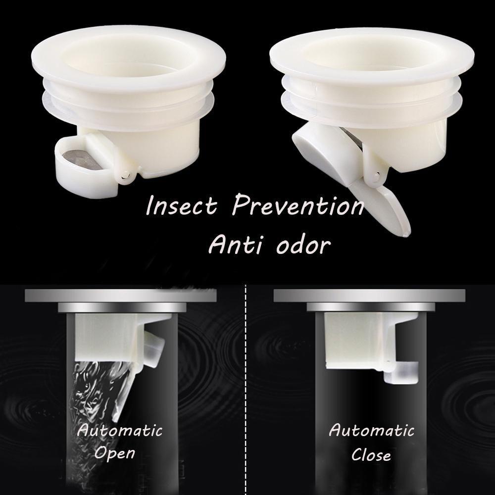 Top Floor Drain Kitchen Colander Stopper Selokan Shower Drainer Seal Anti Bau