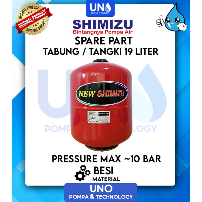 Tabung / Tangki Shimizu 19 Liter