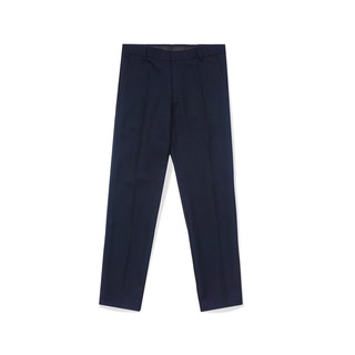 FROYEMUL - Dark blue trousers (celana bahan formal pria, slimfit)