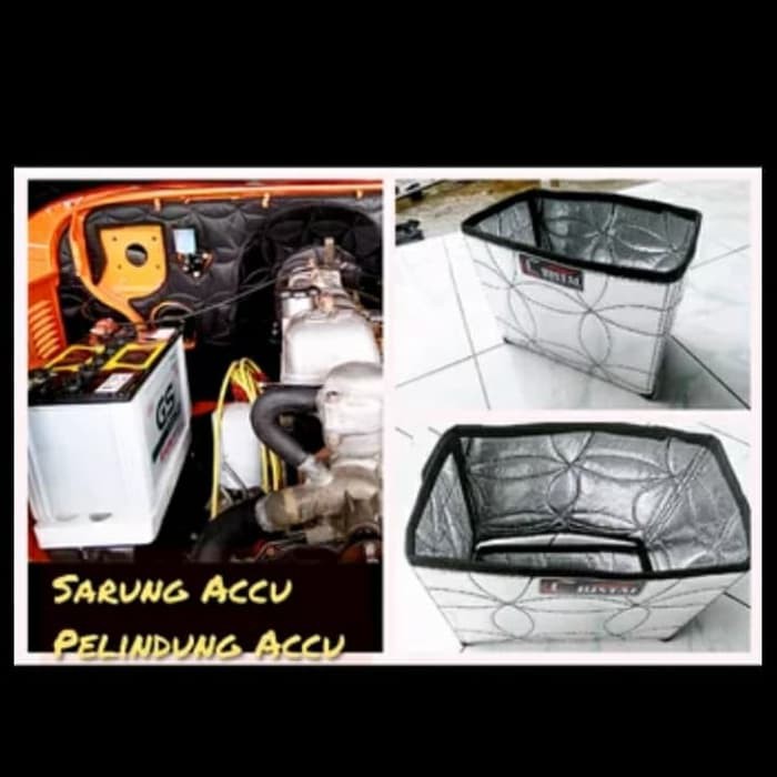 Sarung Accu Peredam Accu Pelindung Aki Mobil Sarung aki mobil