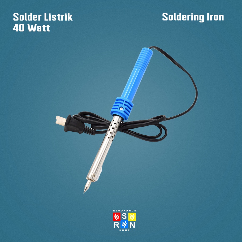 Resonance Solder Listrik Iron 40Watt Adjustable Temperature Resonance Home