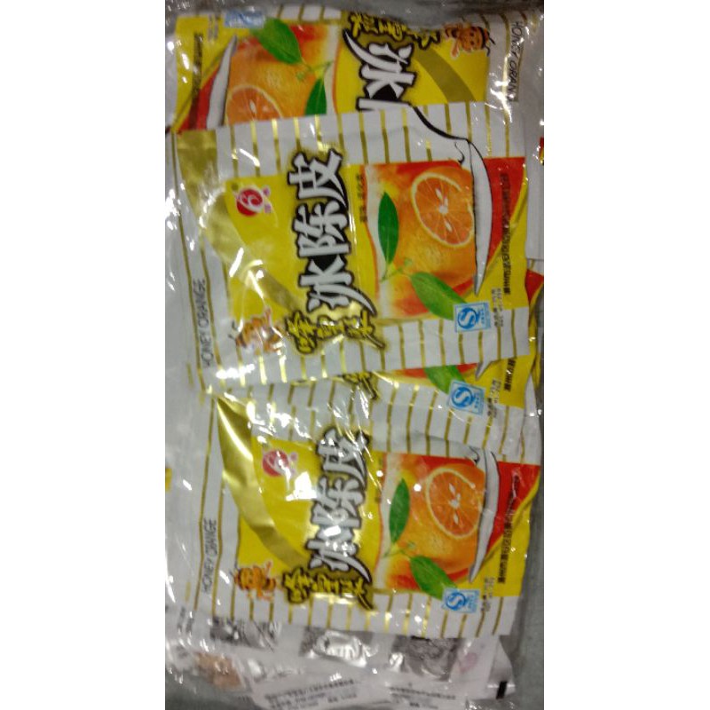 

MANISAN KULIT JERUK/HONEY ORANGE @25 GR(20 BKS)