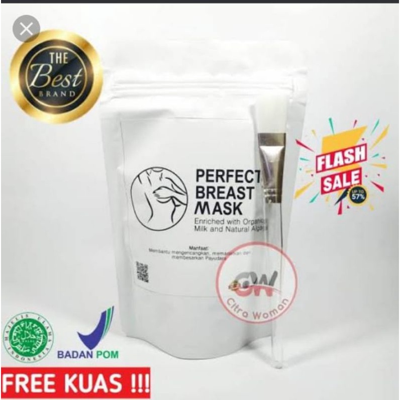 MASKER PEMBESAR PAYUDARA ALAMI PERFECT BREAST MASK TIENS