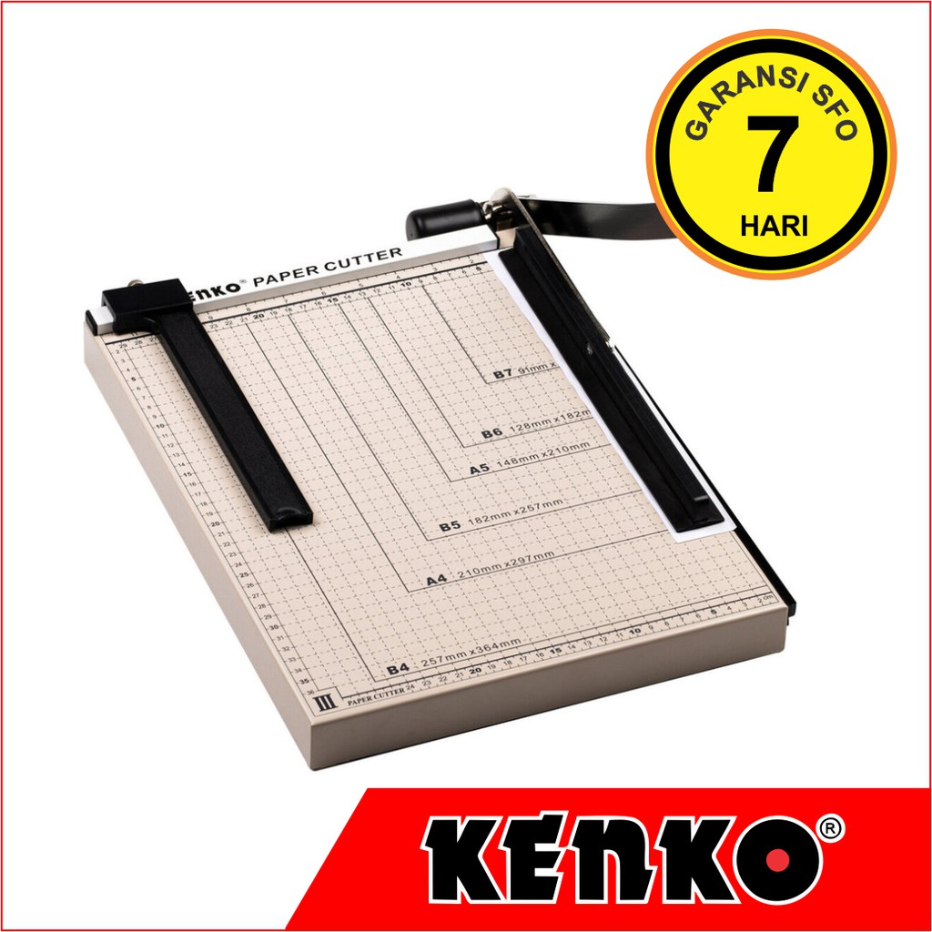 

Paper Trimmer Kenko B4 Metal / Paper Cutter / Alat Pemotong Kertas