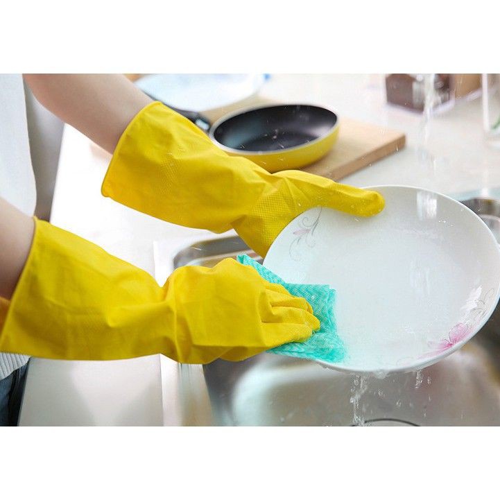 SARUNG TANGAN KARETRubber Latex GlovesSarung Tangan Cuci Piring Berkebun