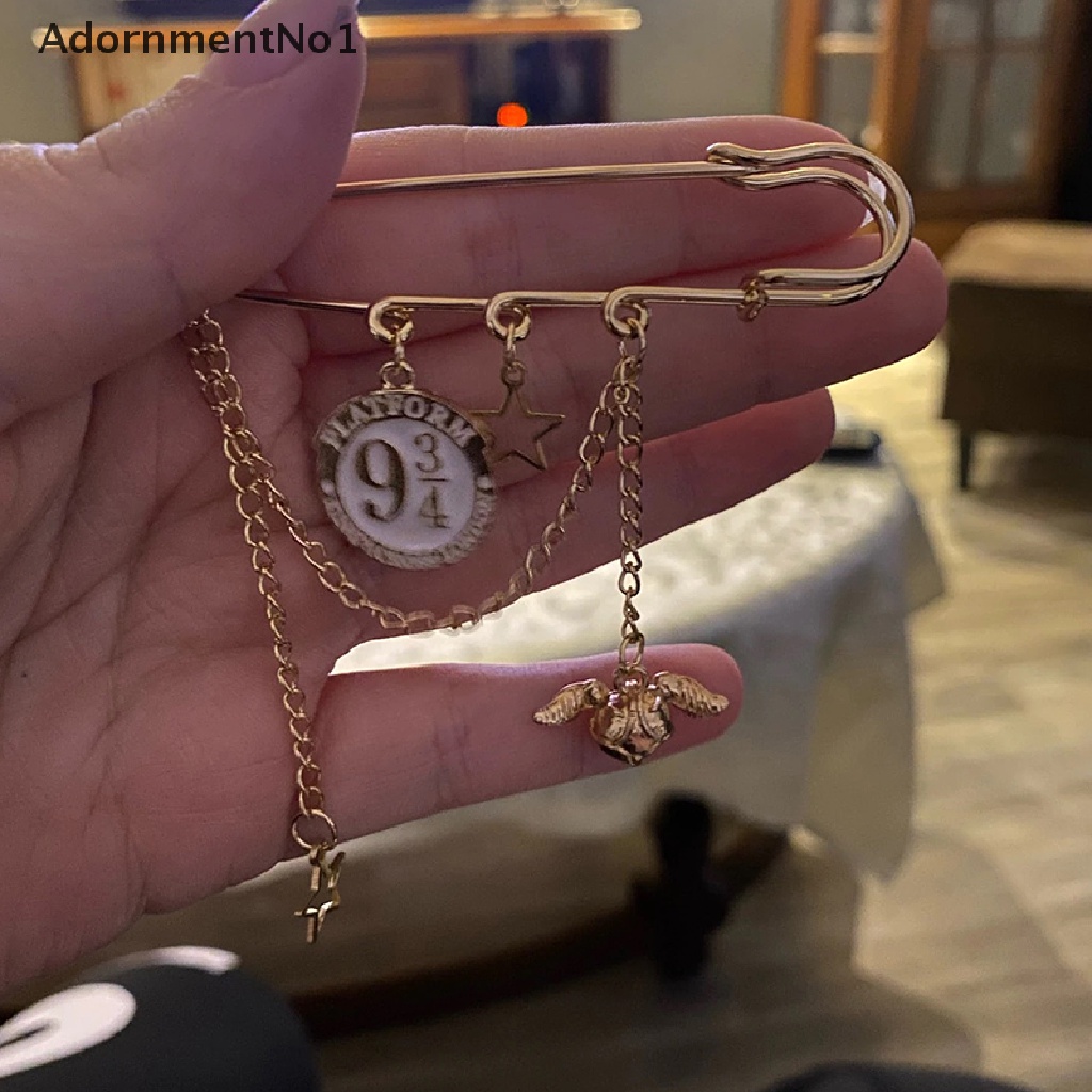 (AdornmentNo1) Bros / Pin Desain Golden Snitch Untuk Aksesoris Pakaian / Sweater / Dress