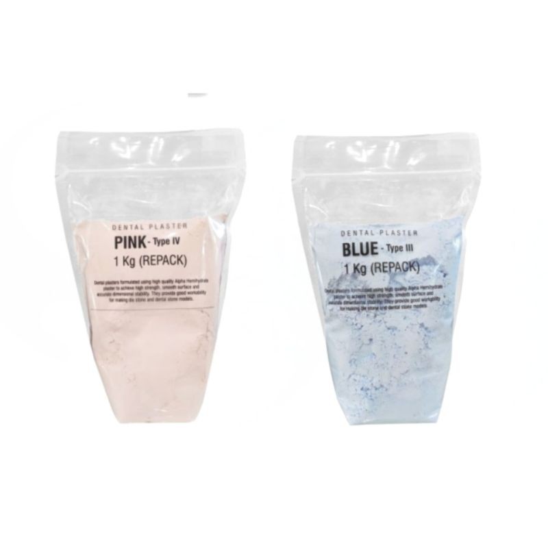 dental stone / gips biru