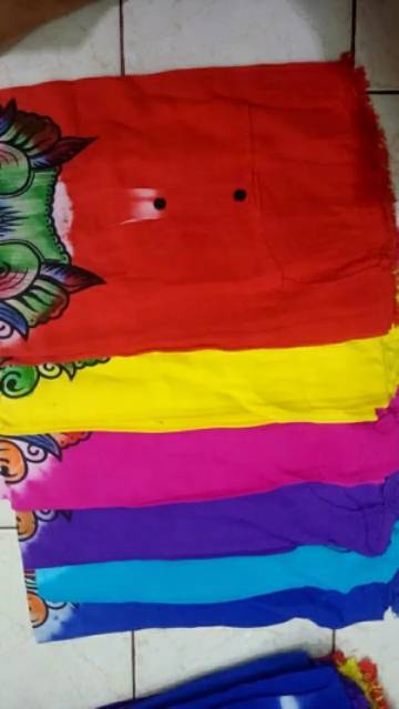 Sale..Baju Bali Motif Barong dan Pantai Warna Dasar Polos Uk.Dewasa