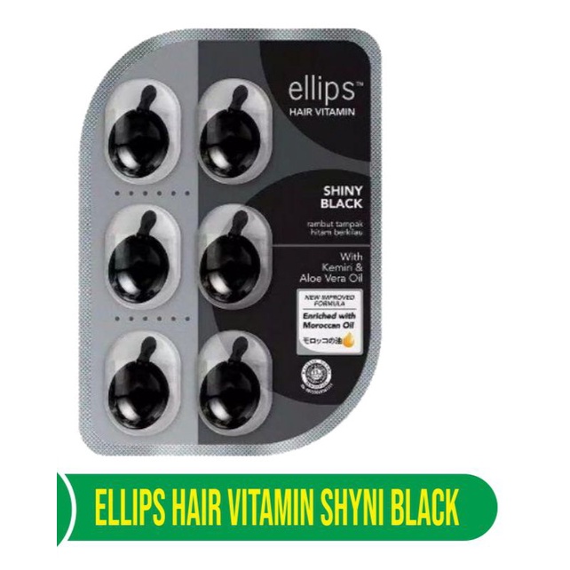 Ellips hair vitamin rambut isi 6 / elips / elip-1