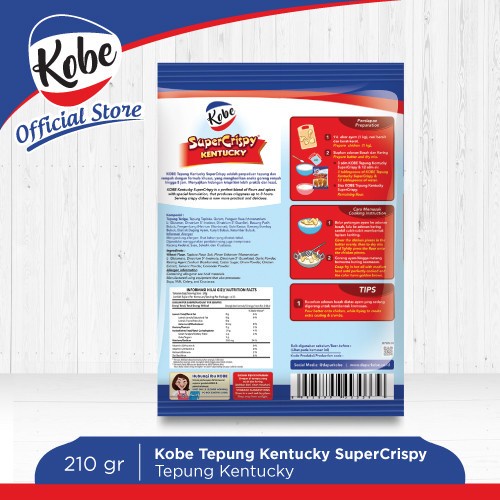 

Instan-Masak-Bumbu- Kobe Tepung Ayam Kentucky Super Crispy 210Gr -Bumbu-Masak-Instan.