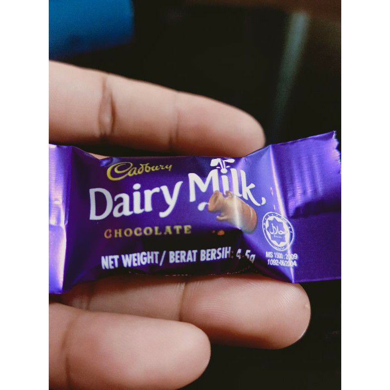 ECER || Cadbury Dairy milk mini asli Malaysia 4.5 Gram / YS.OLSHOP2020