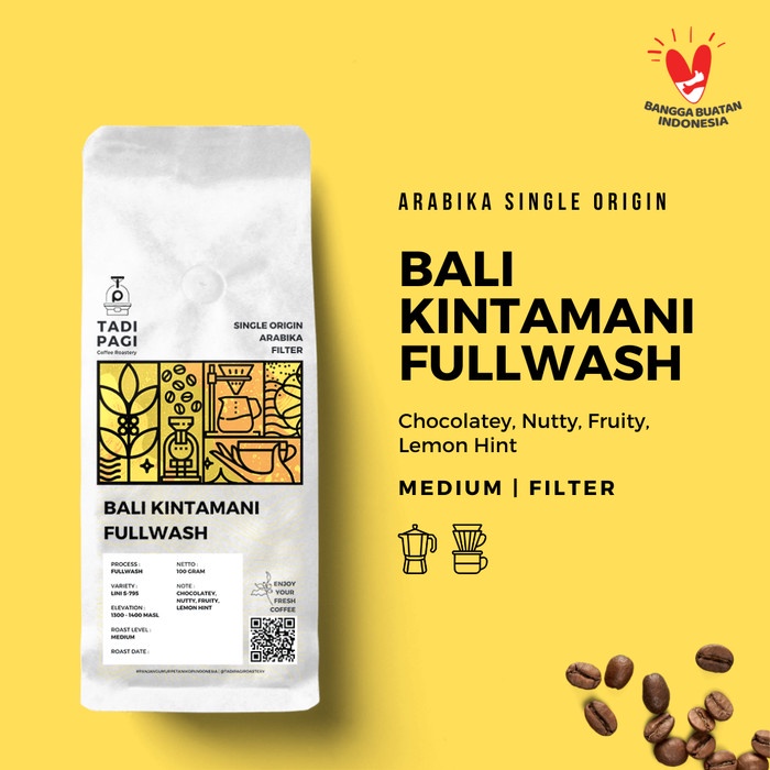 

⭐BISA COD⭐ Arabika Bali Kintamani 200 gr Roast Bean Coffee - Kopi biji matang