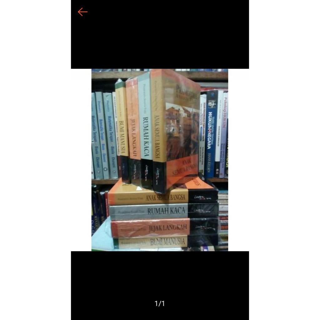 Paling Murah Sepaket Buku Pramodya Ananta Toer