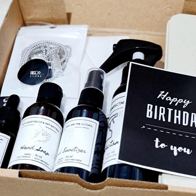 Gold S Paket Hampers Parcel Kado Souvenir Ulang Tahun New Normal Kit Mewah