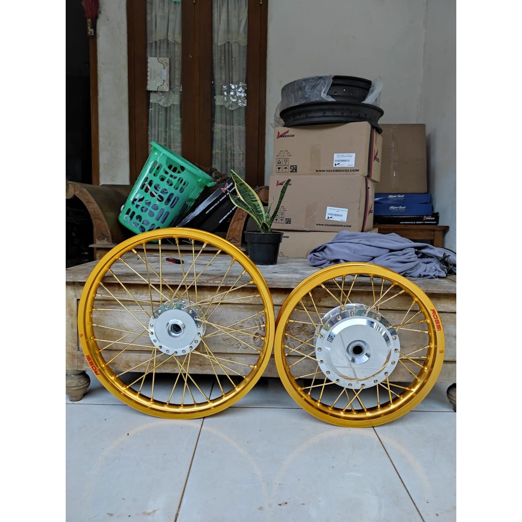 Velg jari jari beat street atau x-ride paketan ring 14/17 cross trail