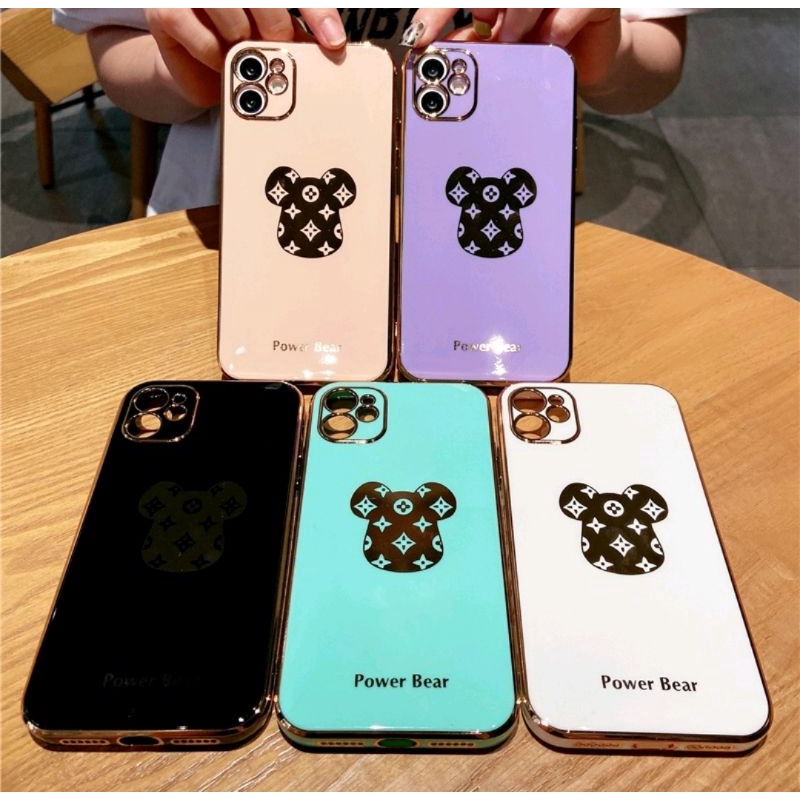 CASE ELECTROPLATING CASE BERUANG CASE RING CAMERA SAMSUNG A32 4G SAMSUNG A03 CORE SAMSUNG A52 5G SAM