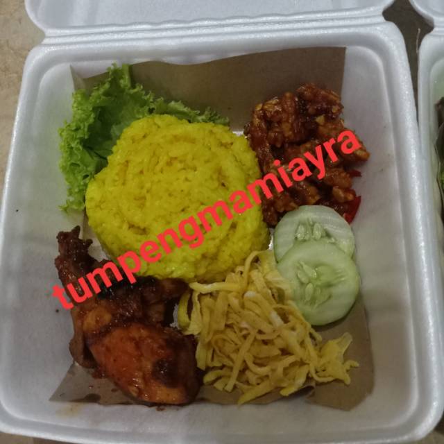 Paket Hemat Nasi Kuning Sterofoam