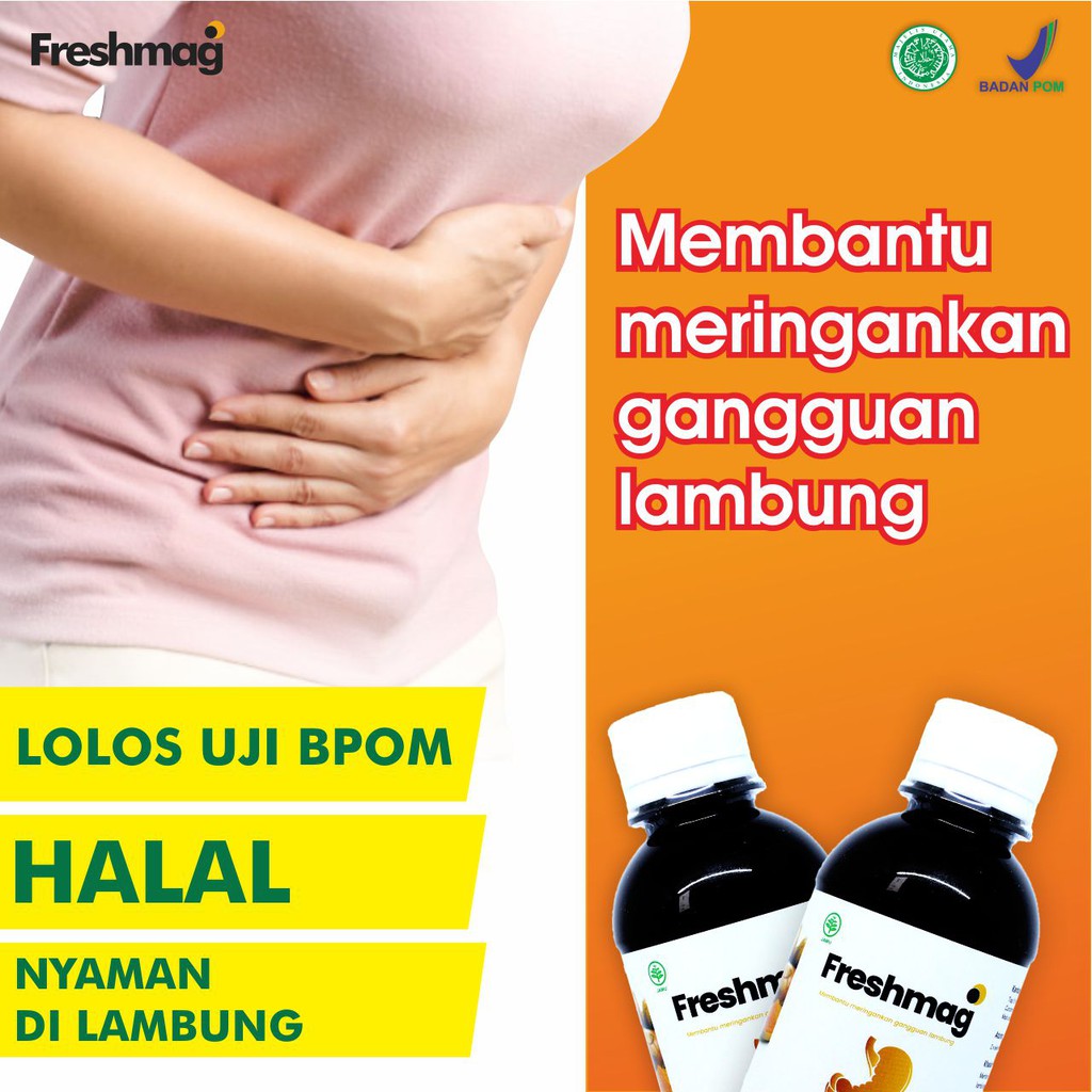 FRESHMAG ORIGINAL | MADU FRESHMAAG MENGATASI DENGAN CEPAT ASAM LAMBUNG,MAAG,GERD 100% ORIGINAL