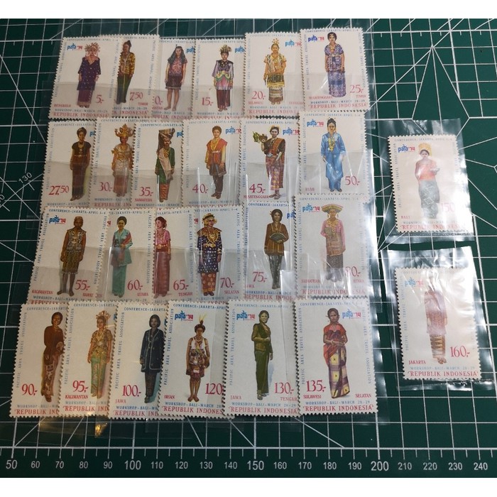 

PERANGKO INDONESIA 1974 I-166 PATA'74 SERIES 26v - MINT