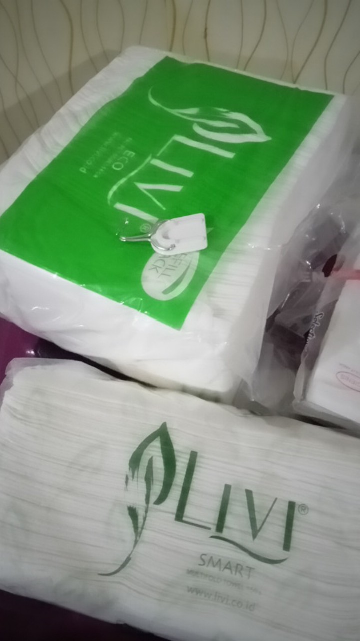 Facial Refill Tissue Livi  Pack 600s