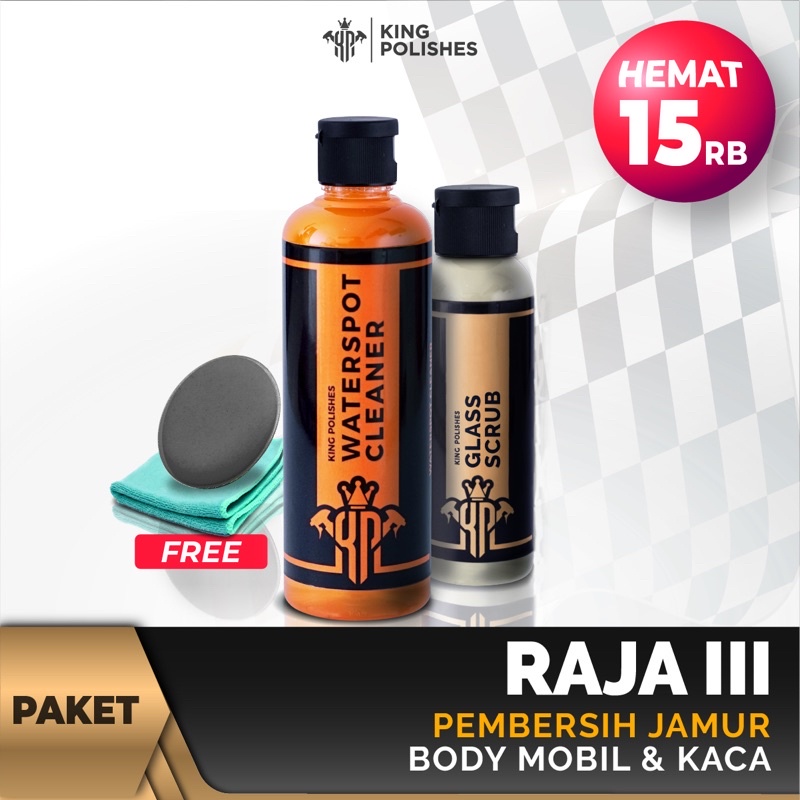 (PAKET) Pembersih Jamur Kaca Dan Body Mobil