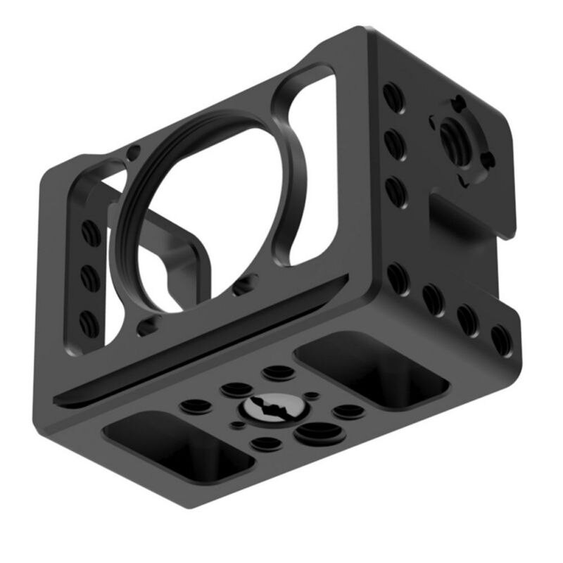camera action Suitable For Sony RX0 II Camera Cage Microphone VLOG Holder Durable Black Camera Cage