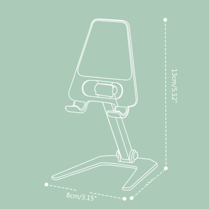 Zzz Stand Holder / Dudukan Ponsel Universal Model Lipat Ukuran Mini Portabel Adjustable Untuk Meja