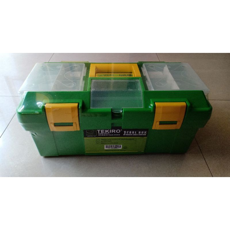 Tool BokTB1071(Plastik)44.2x23.8x20.7cm Sekatan Atas bisa simpan baut kecil/skerup