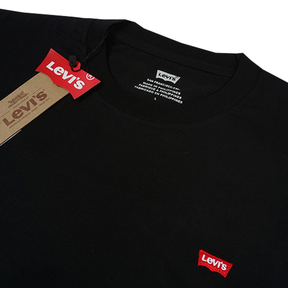 Kaos Tshirt Levi's Original Logo Bordir Pria Wanita