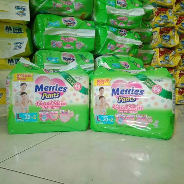 Pampers Merries L20+2