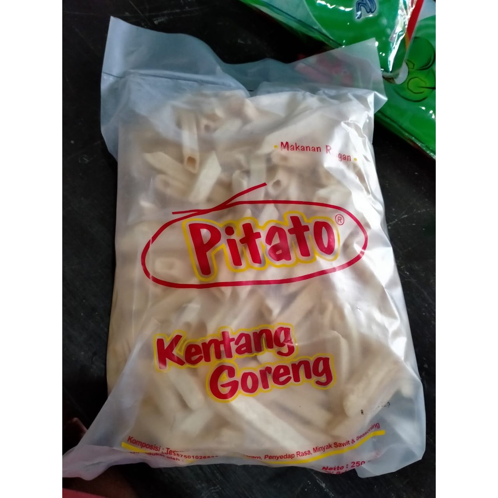 

Potato Kemasan 250 gr rasa ori/balado