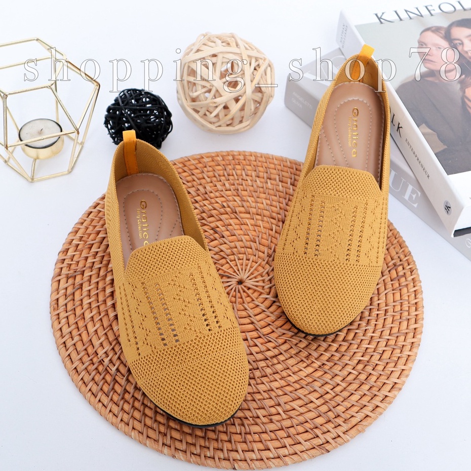 Sepatu Wanita Flatshoes Rajut Gratica PS 10