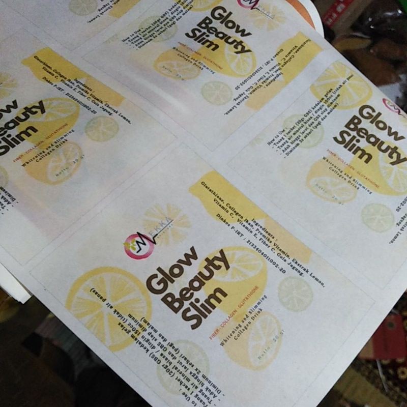 KERTAS KEMASAN GULA SACHET/ SACHET GULA, KOPI dll / BISA DIPRINT DAN DISEALER 2 KG