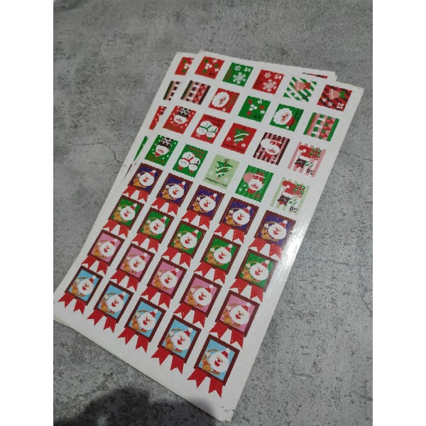 sticker natal kode 04