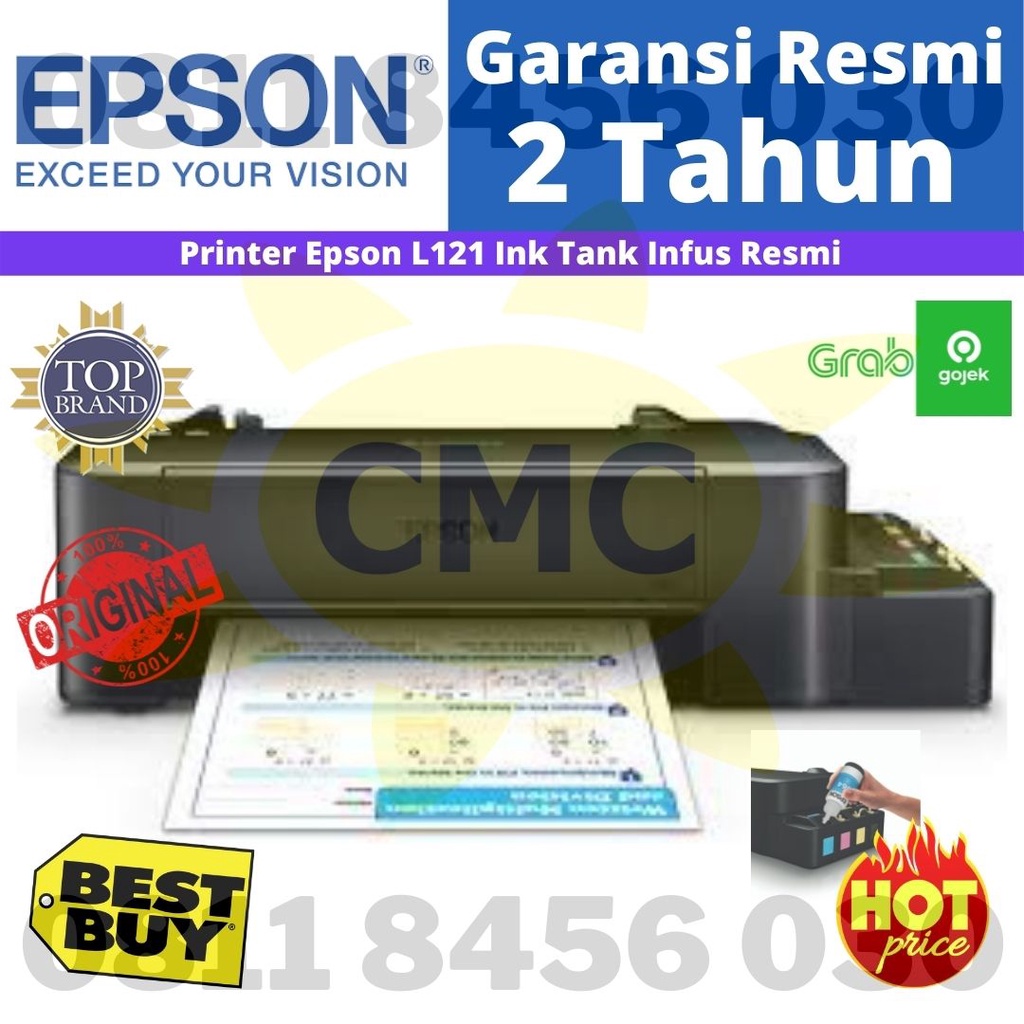 Printer Epson L121 L 121 pengganti printer Epson L120 L 120 Resmi