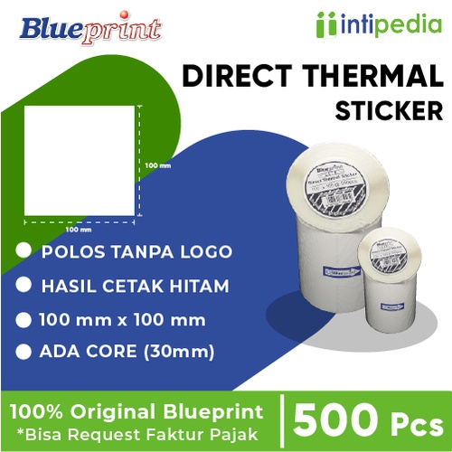 

LABEL STICKER BARCODE THERMAL 100 MM x 100 MM MURAH
