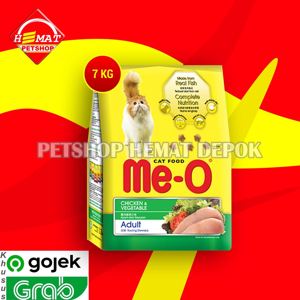 Gosend Makanan Kering Kucing Meo Dry Cat Food Me-O  7KG