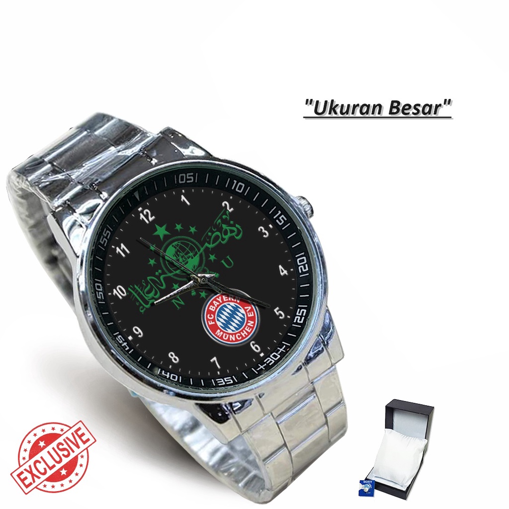 Jam Tangan Rantai Couple NU - BAYERN MUNCHEN (Mantul)